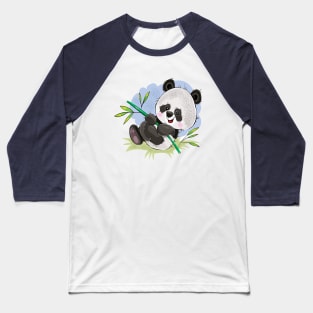 Cute Panda Animals Baseball T-Shirt